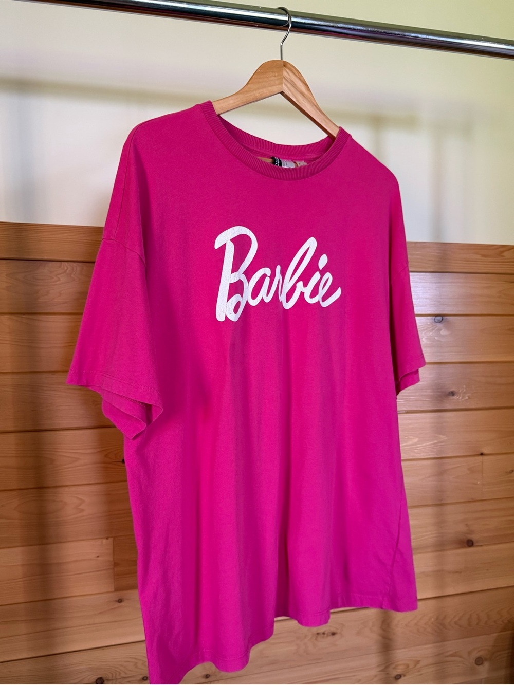 H&M x Barbie Oversized Printed T-Shirt
